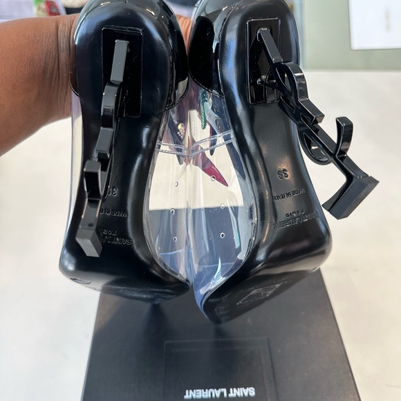 YSL Black and Clear pumps - Picture 6 of 15